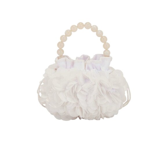 PatBO x REVOLVE x Nannacay Alyssa Bag in White New Womens Clutch Evening - Picture 3 of 12